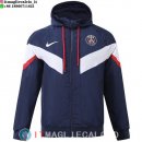 Giacca A Vento PSG 2023/2024 Blu Navy Bianco Rosso