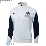 Giacca Lunga Zip Inter Milan 25-26 Grigio Blu