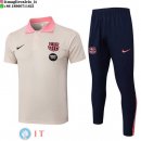 POLO Maglia Set Completo Barcellona 2025/2026 Giallo Rosa