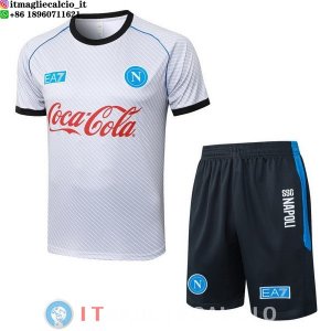 Formazione Maglia Set Completo Napoli 2025/2026 Bianco Blu