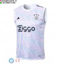 Senza Maniche Maglia Ajax 2023/2024 Bianco