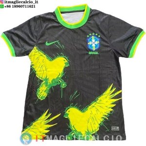 Thailandia Maglia Brasile Speciale 2026 Nero Giallo Verde