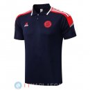 POLO Maglia Bayern Monaco 2022/2023 Nero Rosso