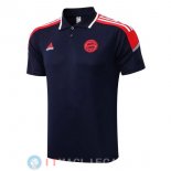 POLO Maglia Bayern Monaco 2022/2023 Nero Rosso