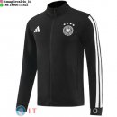 Giacca Full Zip Allenamento Germania 2026 Nero Bianco
