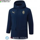 Giacca in Cotone AC Milan 24-25 Blu Navy