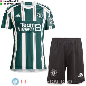 Maglia Set Completo Uomo Manchester United Seconda 2023/2024