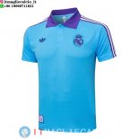 POLO Maglia Real Madrid 2025/2026 Blu Purpureo