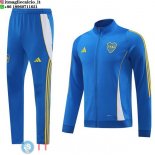 Giacca Set Completo Lunga Zip Boca Juniors 24-25 Blu