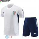 Formazione Set Completo Maglia Italia 2023 Bianco Blu Navy