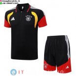 POLO Maglia Set Completo Germania 2026 Nero Rosso Giallo POLO Maglia Set Completo Germania 2026 Nero Rosso Giallo