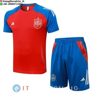 Formazione Set Completo Spagna 2024 Blu Rosso