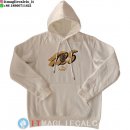 Giacca Felpa Cappuccio AC Milan 25-26 Bianco I Giallo