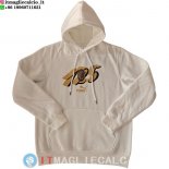 Giacca Felpa Cappuccio AC Milan 25-26 Bianco I Giallo