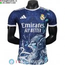 Thailandia Maglia Real Madrid Speciale Giocatori 2025/2026 Blu Bianco