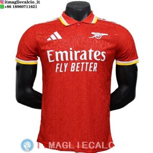Thailandia Maglia Giocatori Arsenal Speciale 2025/2026 Rosso I Giallo
