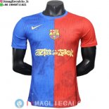 Thailandia Maglia Barcellona Speciale Giocatori 2025/2026 Rosso Blu