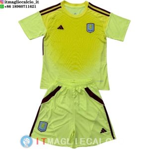 Maglia Bambino Aston Villa Portiere 2025/2026 Giallo