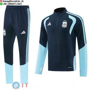Tuta da Allenamento Argentina Mezza Cerniera 2026 Blu II Navy