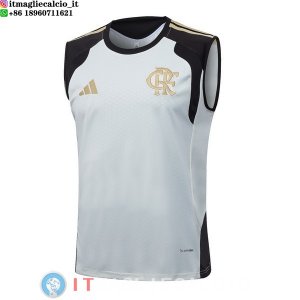 Senza Maniche Flamengo 2026/2027 Giallo Bianco