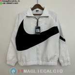 Giacca A Vento Nike 23-24 Bianco Nero