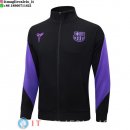 Giacca Lunga Zip Barcellona 25-26 Nero I Purpureo