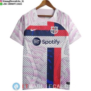 Thailandia Maglia Barcellona Speciale 2023/2024 Bianco Rosso