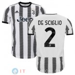De Sciglio Thailandia Maglia Giocatori Juventus Prima 2022/2023