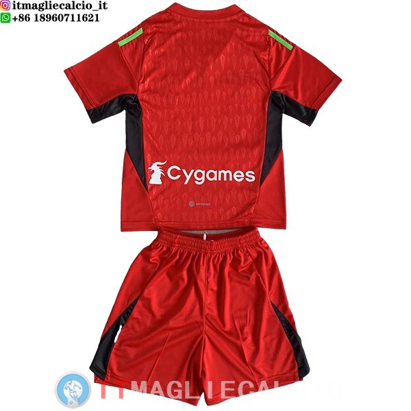 Vendita Maglia Portiere Set Completo Uomo Juventus 2023 2024 Rosso poco prezzo