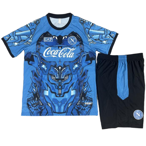 Formazione Maglia Set Completo Napoli 2025/2026 Blu