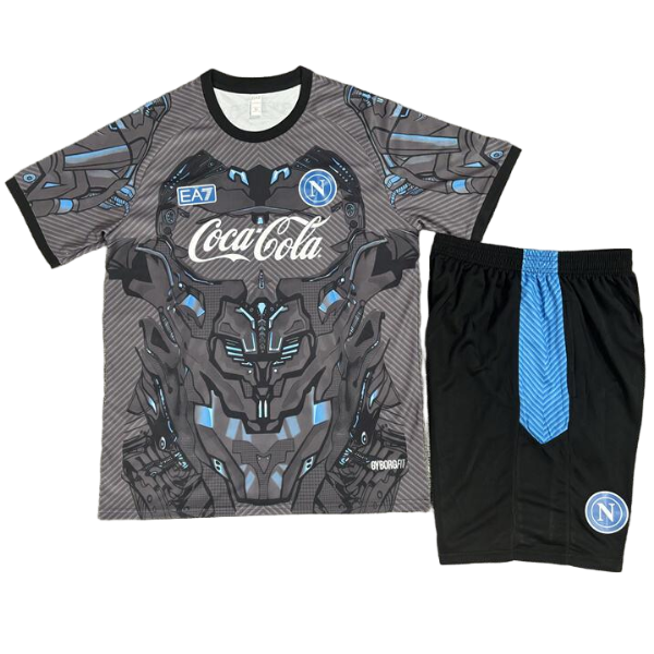 Formazione Maglia Set Completo Napoli 2025/2026 Grigio