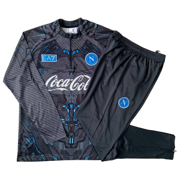 Felpa Da Allenamento Set Completo Napoli 25-26 Grigio