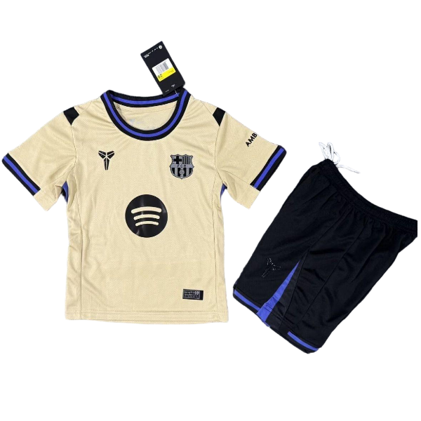 Maglia Bambino Barcellona Seconda 2025/2026