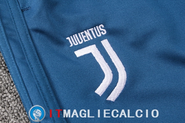 POLO Set Completo Maglia Juventus 2017/2018 Blu